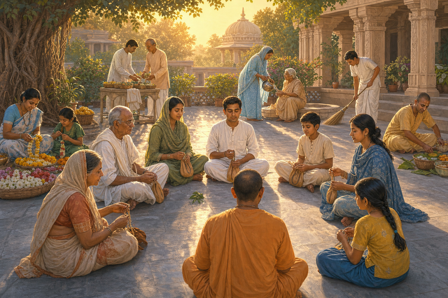 From Sacred Sound to Service: A Gaudiya Leadership Ethic