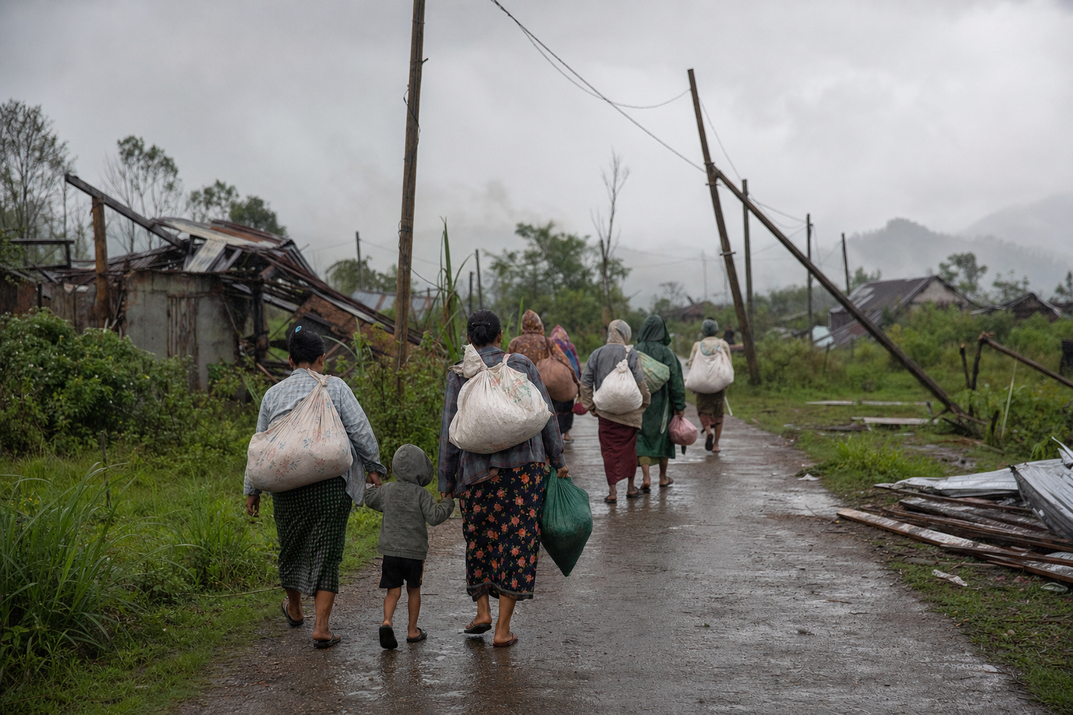 Myanmar’s Civil War: Displacement, Collapse and Regional Risk