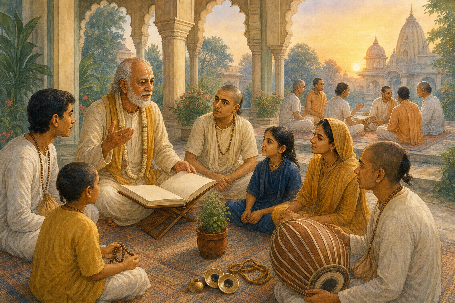 How Gaudiya Vaishnava Teaching Joins Theology and Lineage