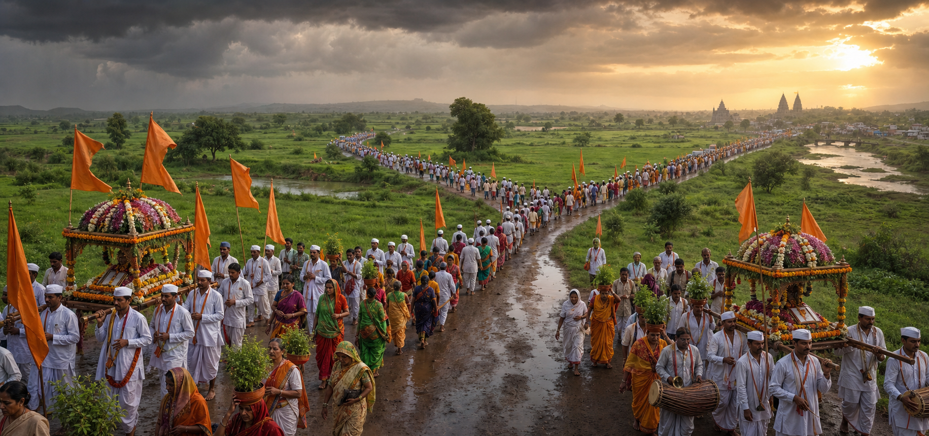 Varkari Palkhi Pilgrimages in 2026: A Comparative Guide