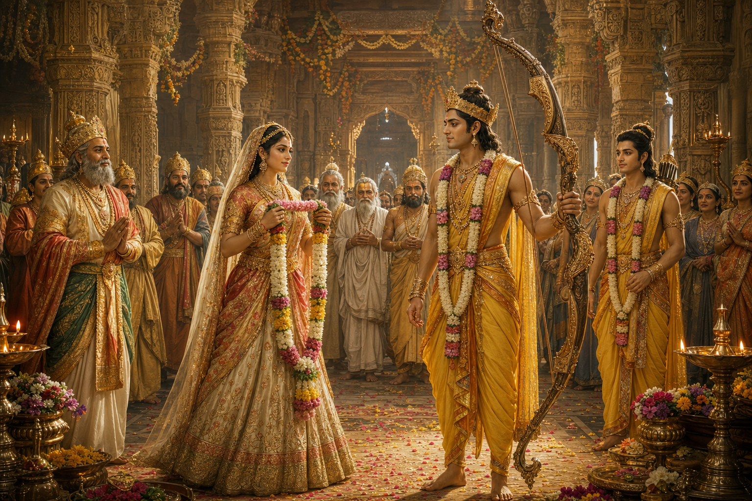 Sita’s Marriage: Choice, Valor and Ramayana Traditions