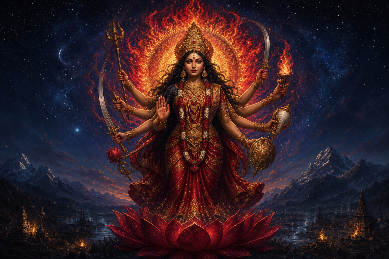 Fierce Shakti: How Theology Becomes Sacred Iconography