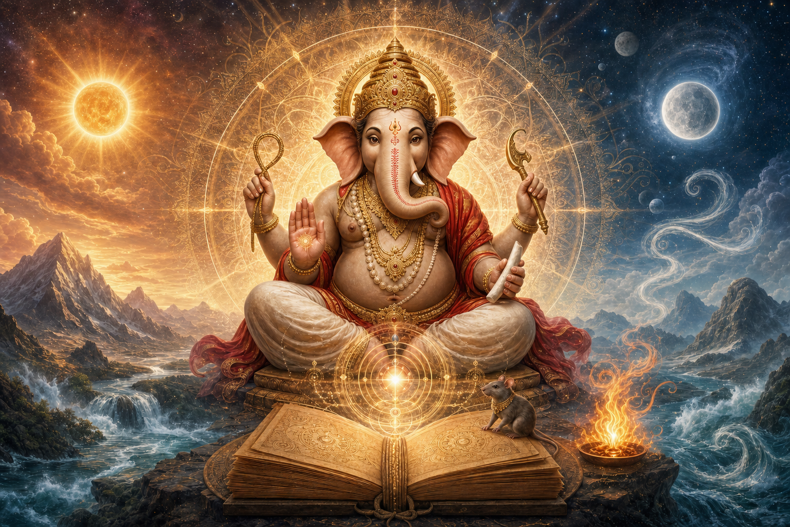 Ganesha in Form and Infinity: Reading Three Sacred Texts