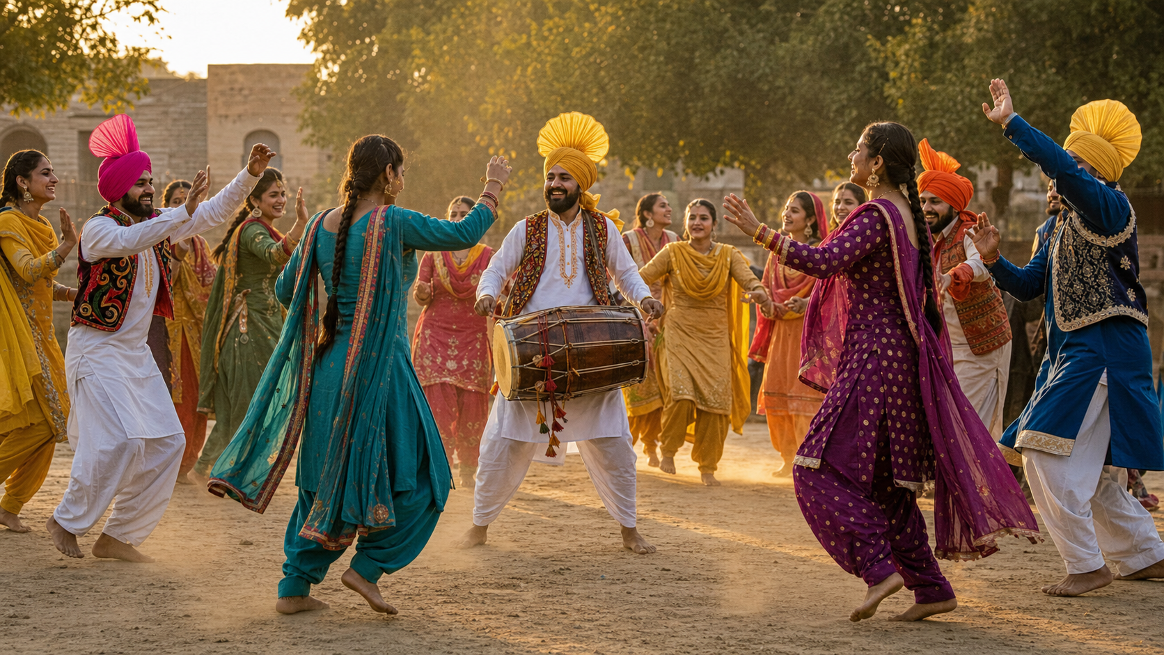 Punjabi Folk Dance Rhythm: How Pulse Becomes Movement