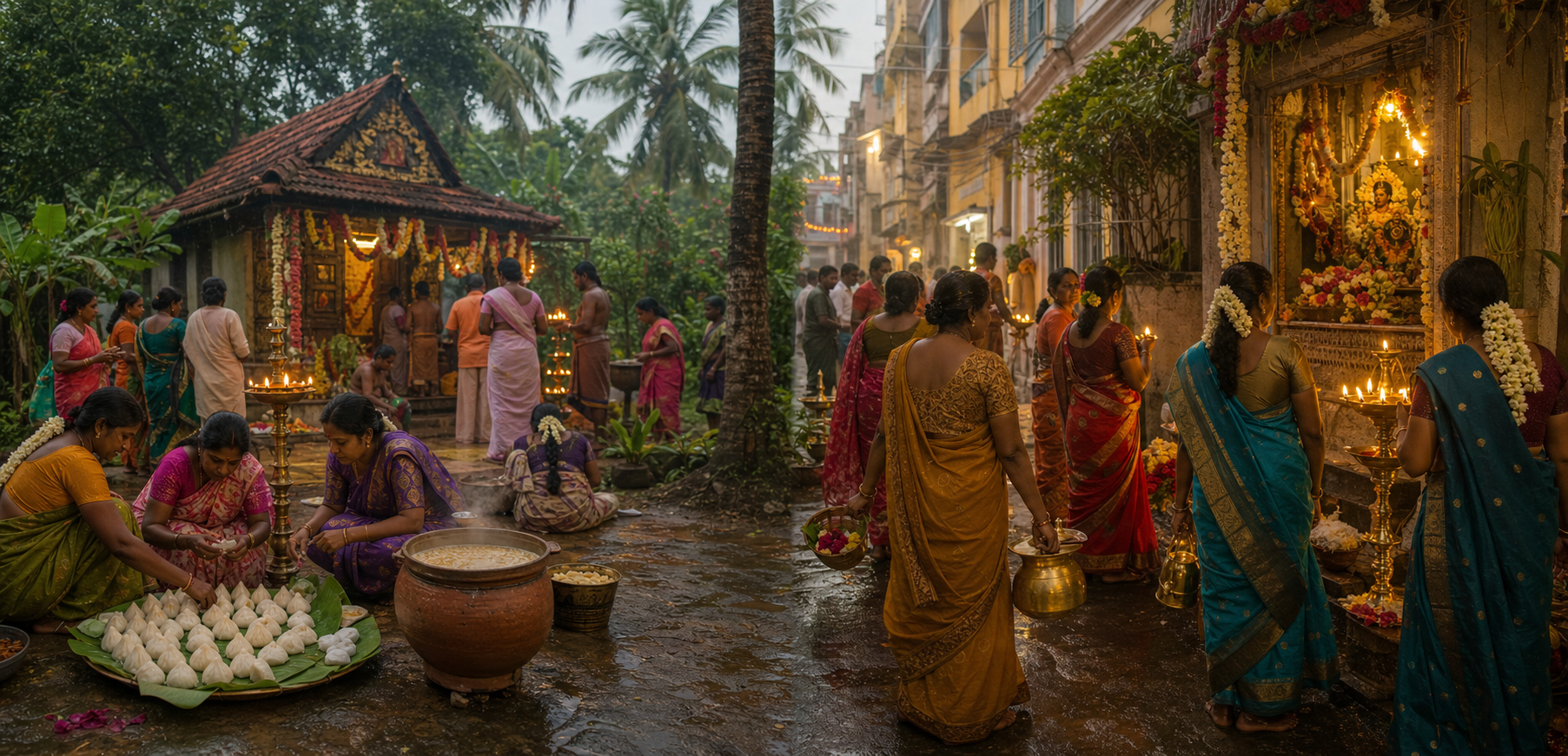 Aadi Temple Festivals in Tamil Nadu: Two Local Traditions