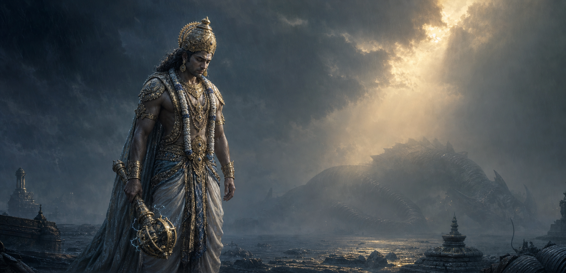 After Vritra: Indra’s Guilt, Exile, and Return to Dharma