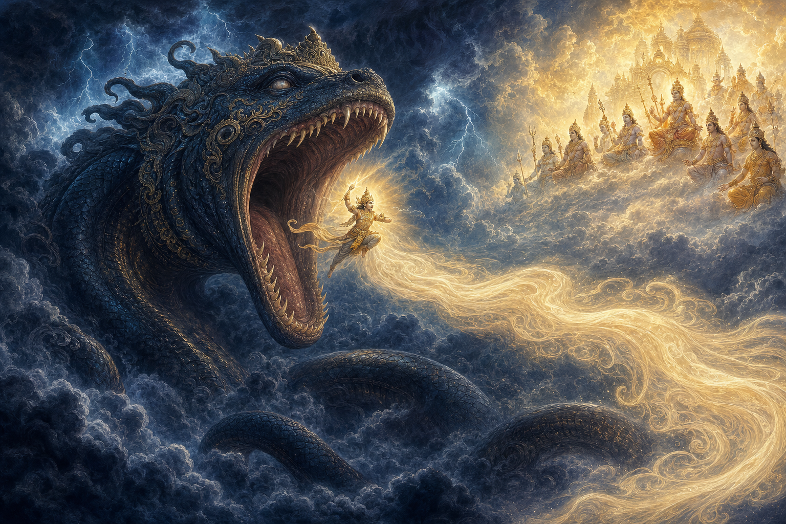 Vritra, Indra and the Mahabharata’s Origin of Yawning