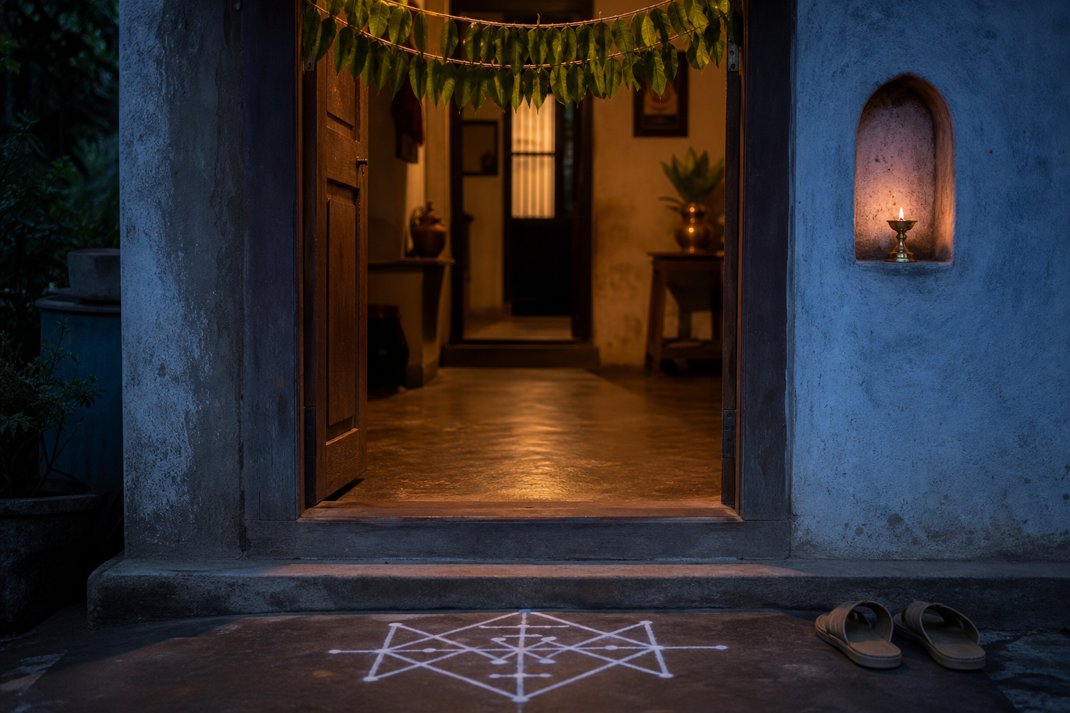 Sacred Thresholds in Hindu Homes: Text, Ritual and Practice