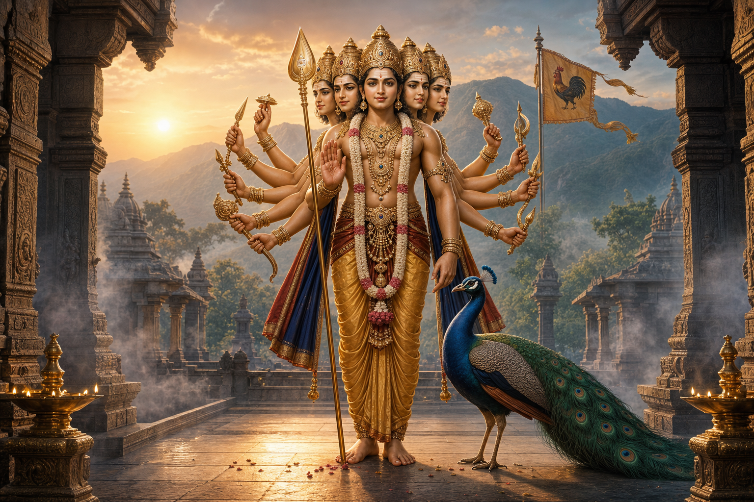The Six Faces of Murugan: Meaning, Mantra and Practice