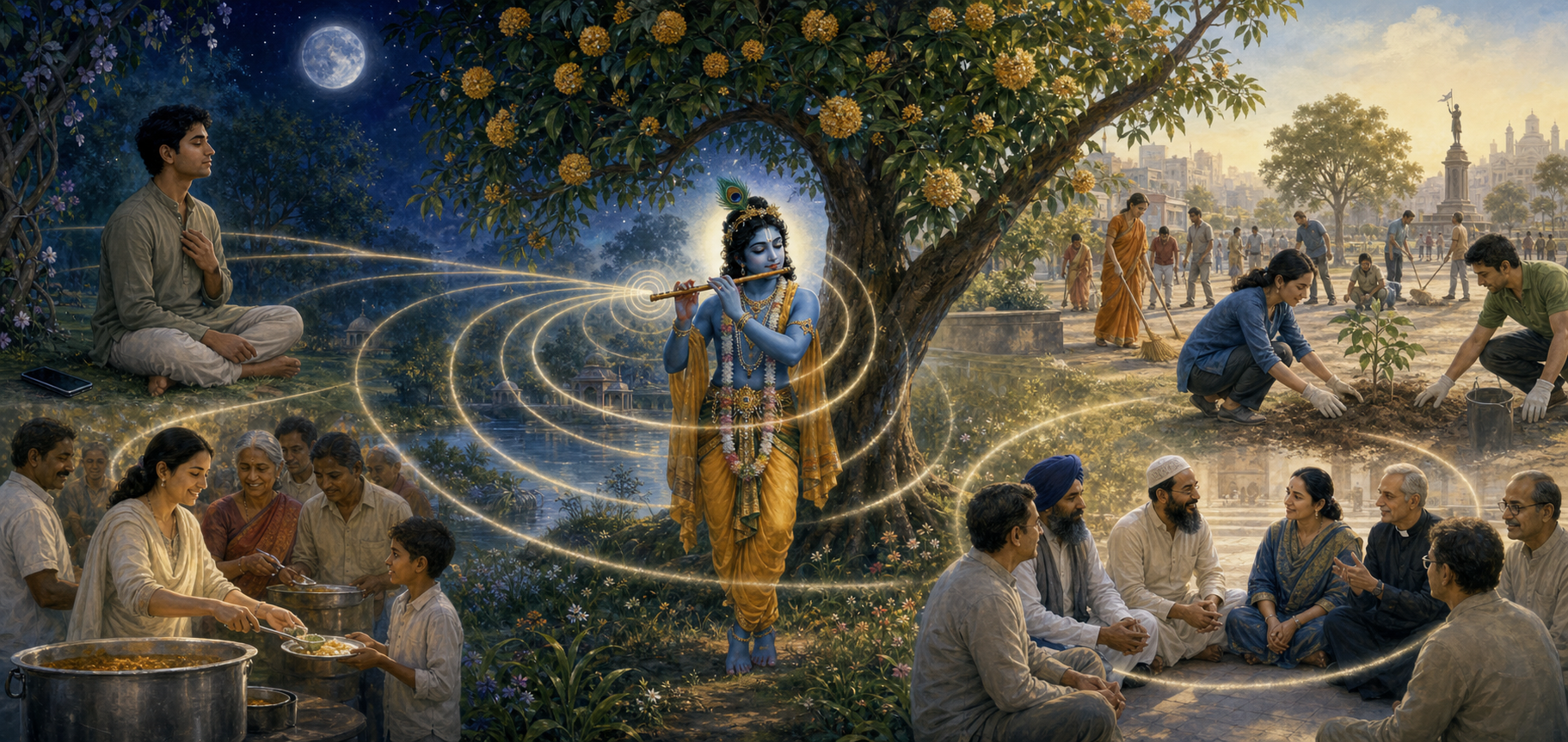 Krishna Devotion: From Divine Love to Public Ethics