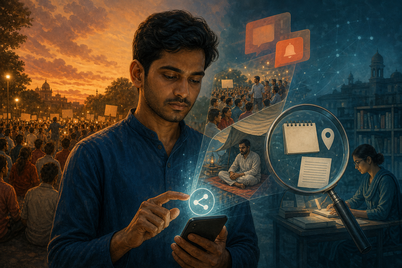 How to Assess Online Mobilization Around Sonam Wangchuk