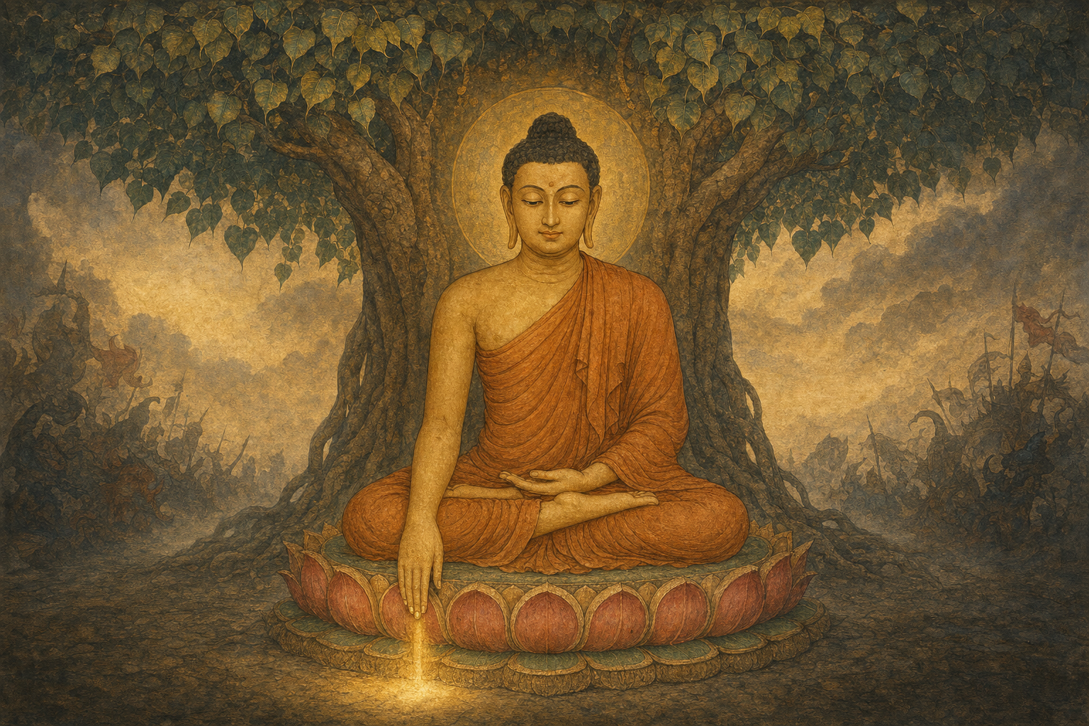 Bhumi Sparsha Mudra in Buddhist Art: Gesture and Meaning