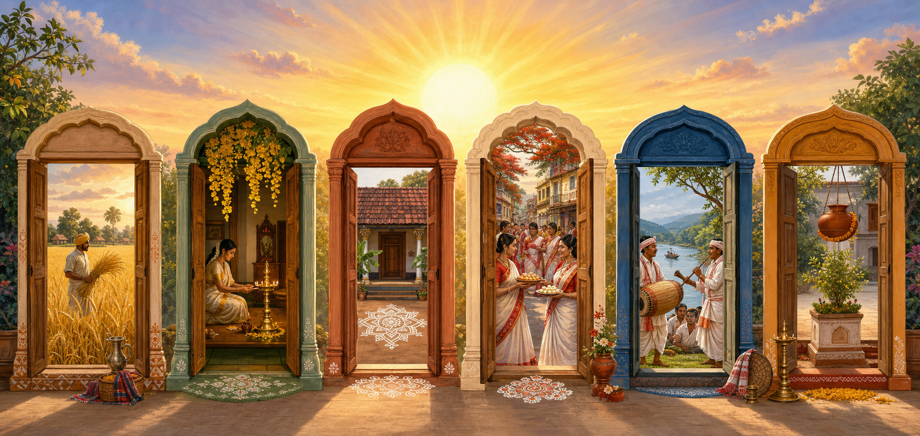 Mesha Sankranti: One Solar Turn, Many Regional New Years