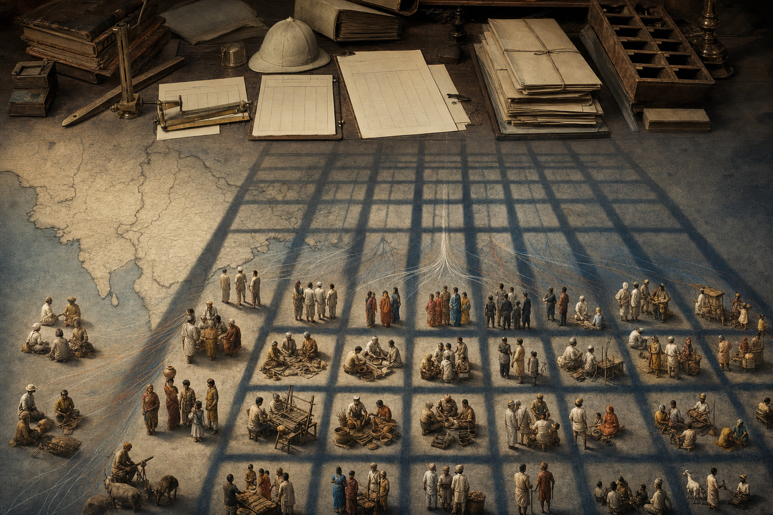 How Colonial Race Theory Reframed Caste as a Single System