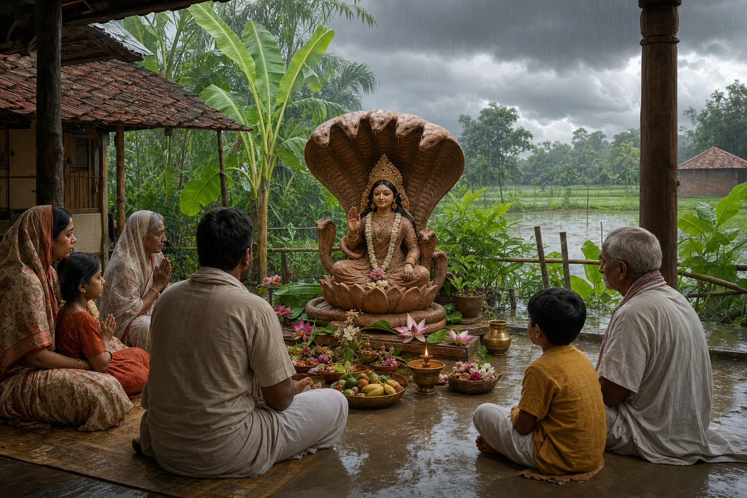Manasa Devi Worship: Monsoon Ecology, Memory and Ritual