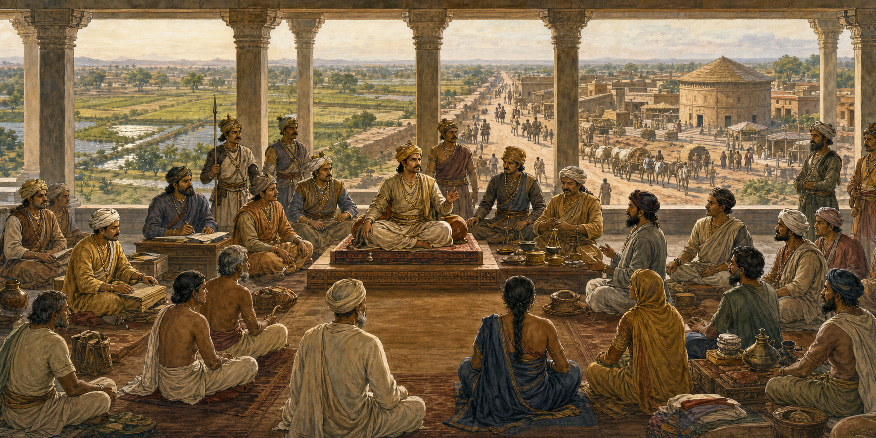 Rajadharma and the Moral Architecture of Indic Kingship