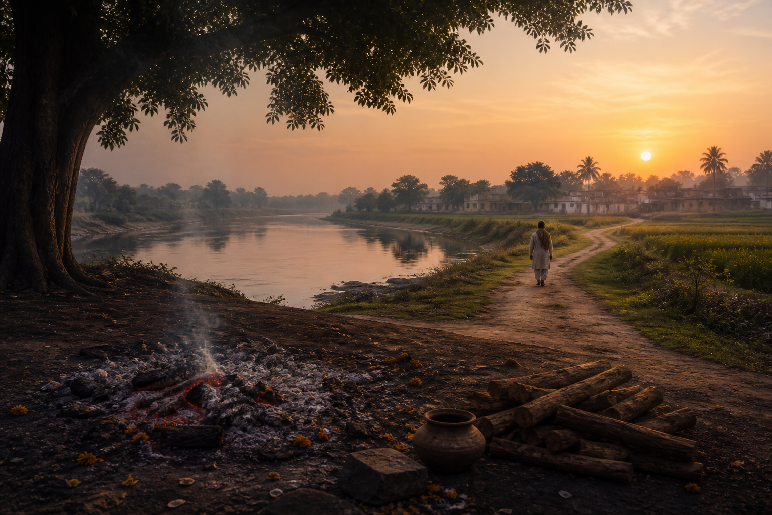 What the Cremation Ground Teaches About Human Purpose
