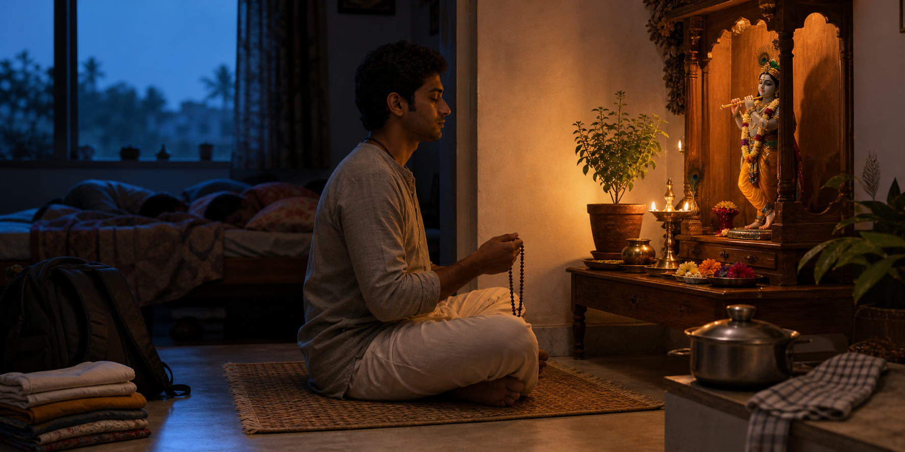 A Bhagavatam Rule of Life for Disciplined Spiritual Practice
