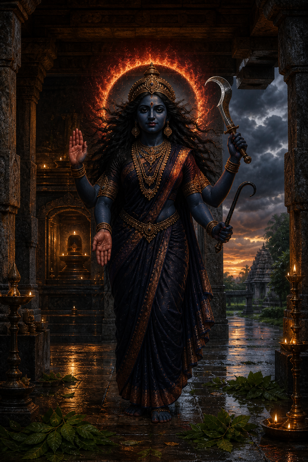 Aavani Month Goddess: Kalaratri in Tamil Shaiva Tradition