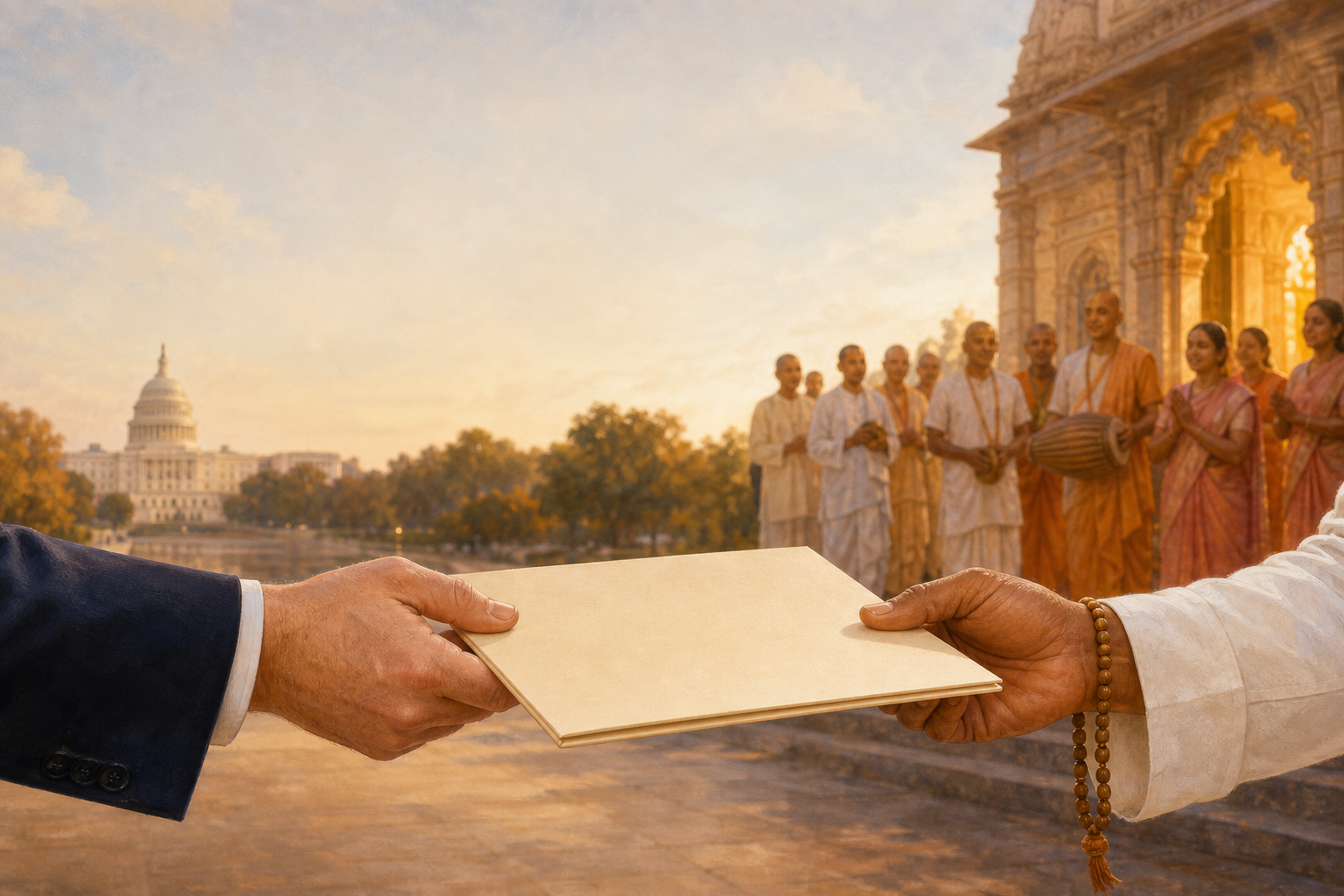 ISKCON’s 60th: What Shri Thanedar’s Congressional Greeting Means
