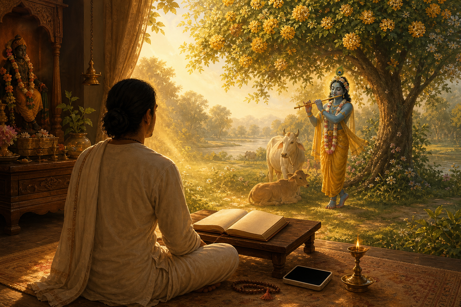 How to Study Krishna Lila as a Living Bhakti Practice