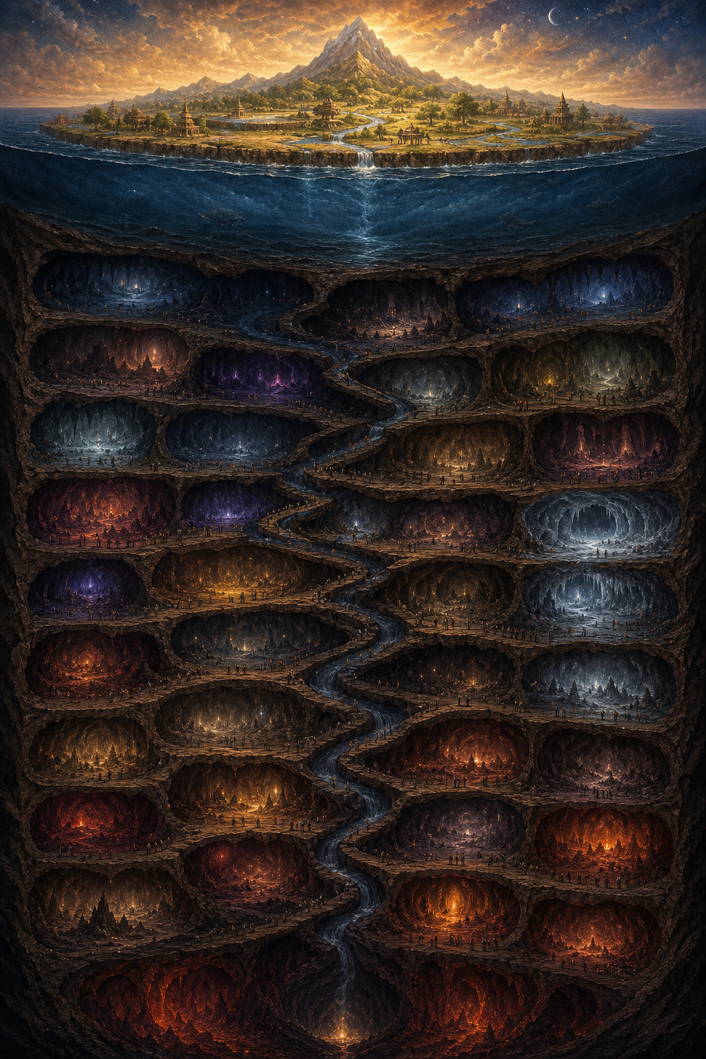 The 28 Naraka Realms in the Vishnu Purana: A Guide