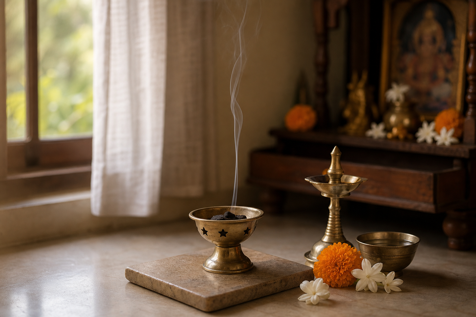 How to Use Sambrani in Daily Puja and Home Rituals