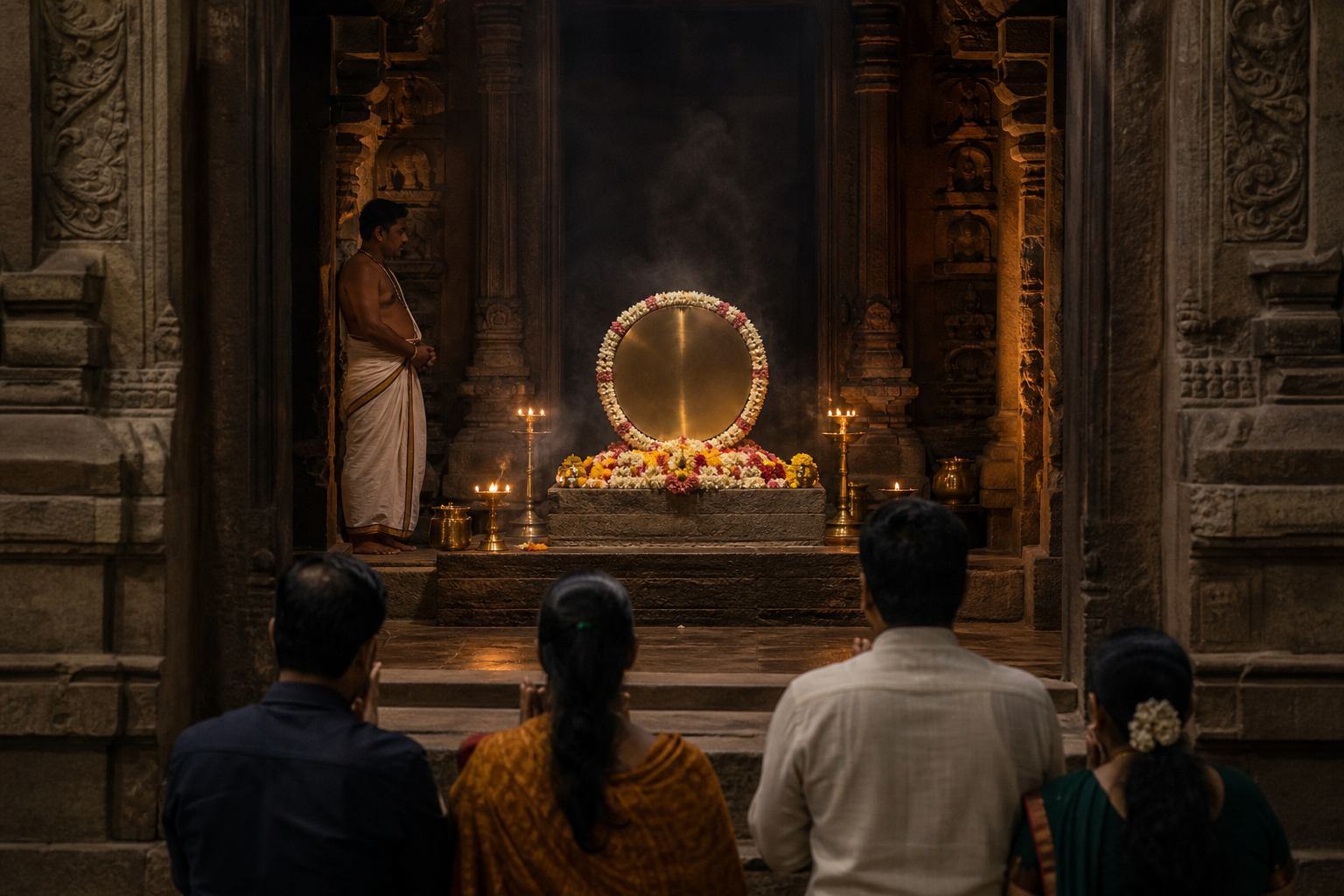 Sacred Presence Beyond the Human Form in Hindu Temples