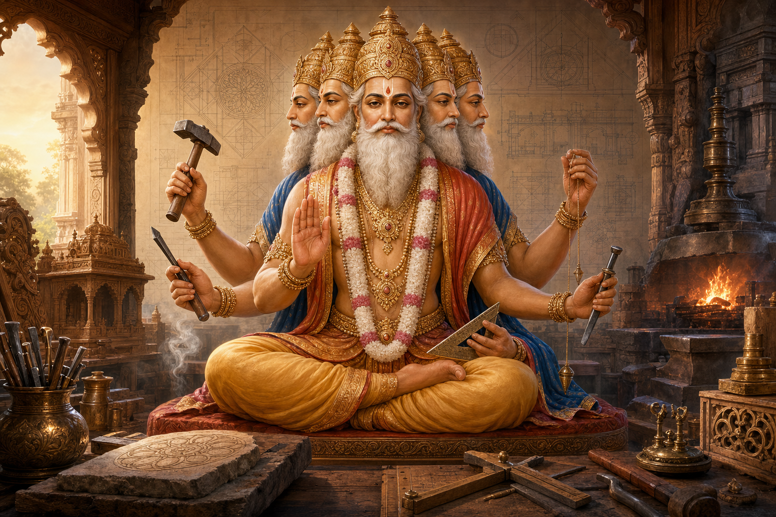 Panchmukhi Vishwakarma Iconography: A Practical Guide