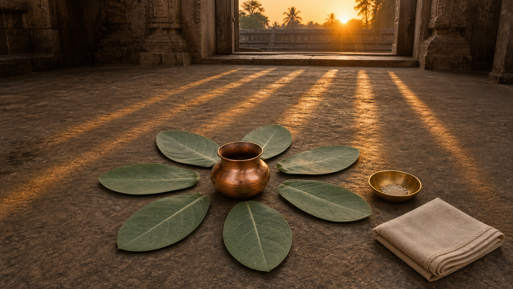 Ratha Saptami: Meaning and Method of Seven Erukkai Leaves