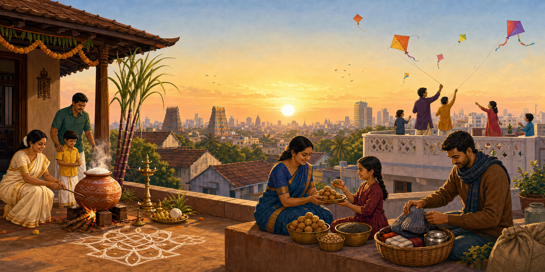 How to Observe Makar Sankranti Across Regional Traditions