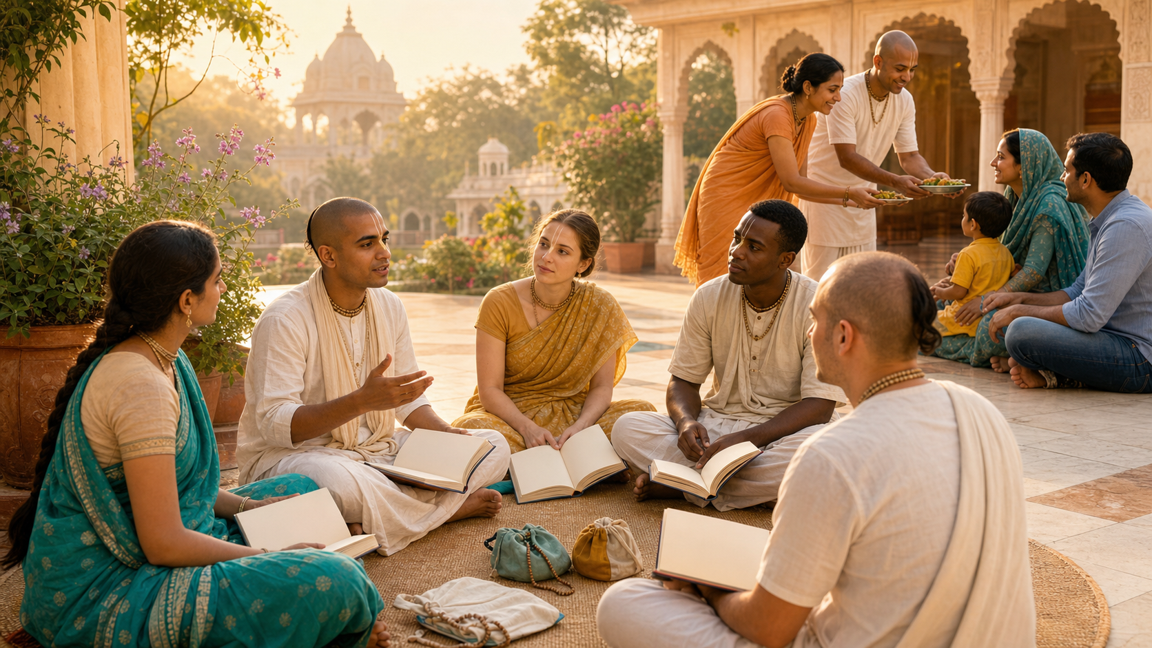 How Inquiry and Outreach Turn ISKCON Study into Sadhana