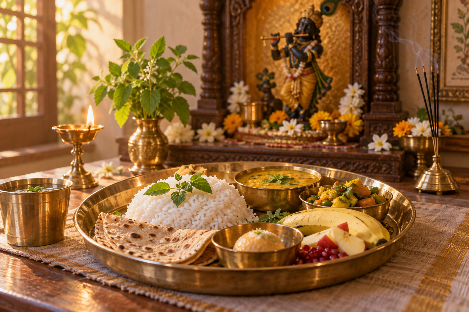 The Spiritual Meaning of Prasadam and How to Honor It