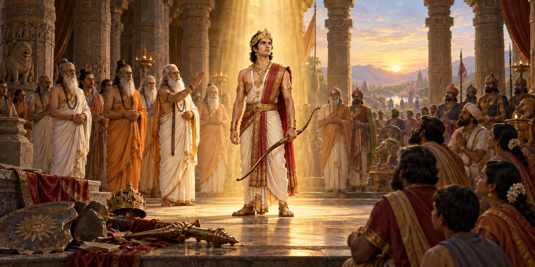 King Prithu’s Emergence and the Dharma of Royal Leadership