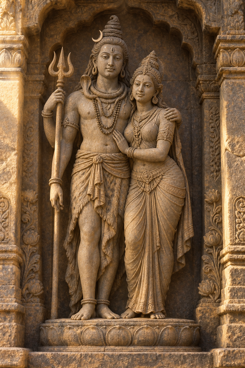 Shiva-Parvati Alingana Murti: How to Read the Embrace