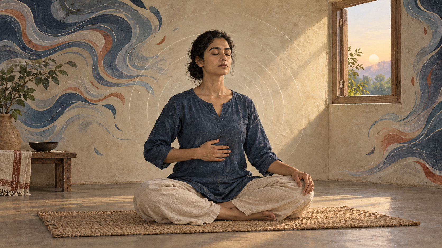 Pranayama for Mental Regulation: A Practical Yogic Guide