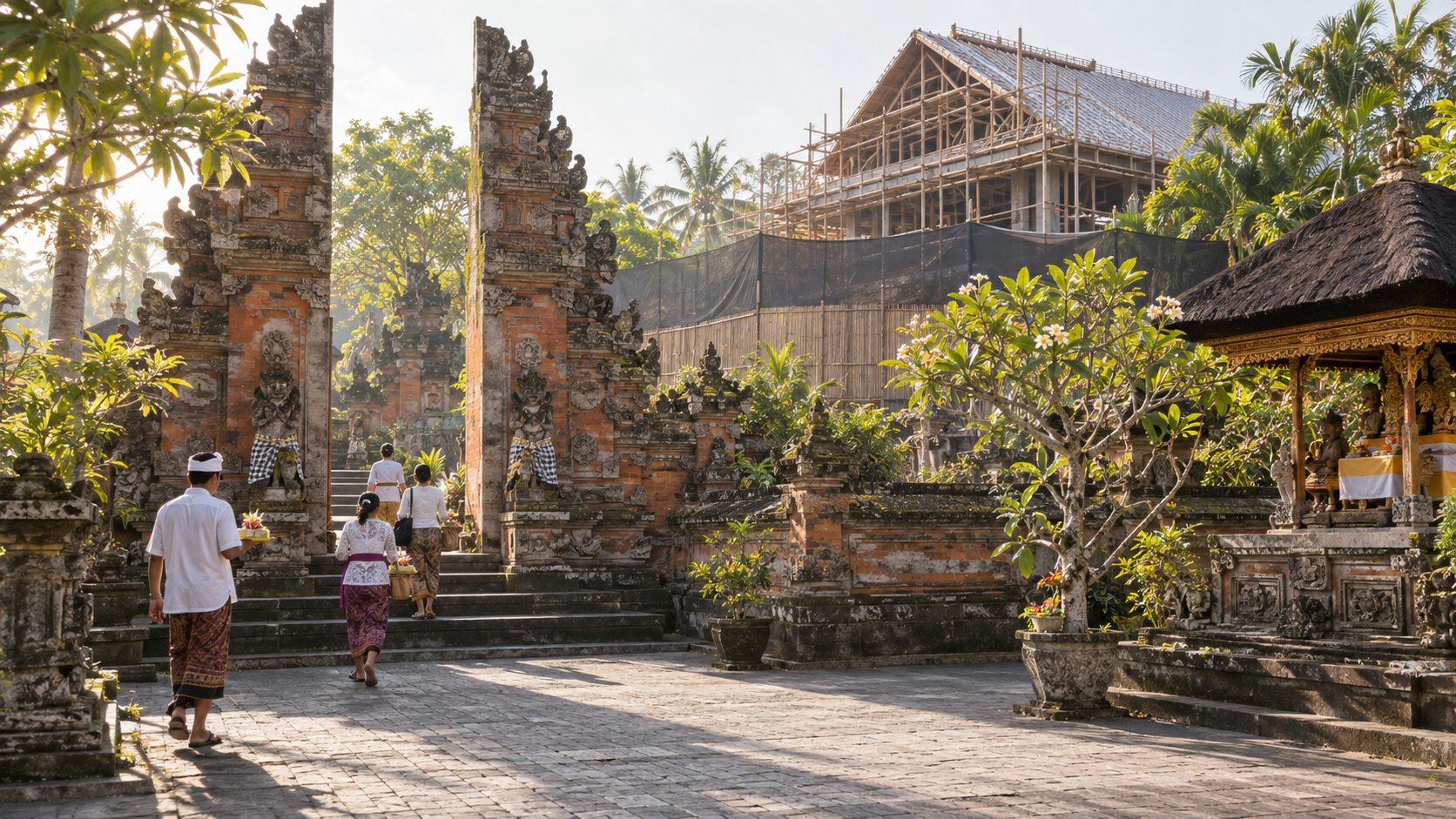 Visiting Radha Rasesvara Temple in Denpasar in 2026