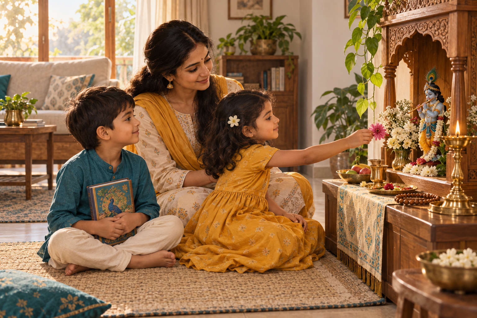 Bhakti Education for Children: A Practical Home Guide