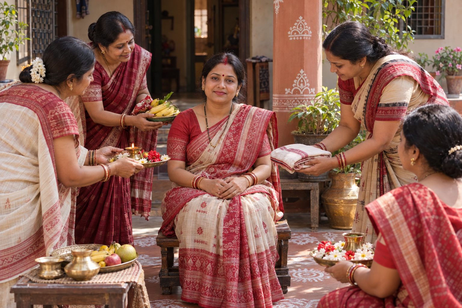 Sadhaba Puja: Honouring Married Women as Living Shakti
