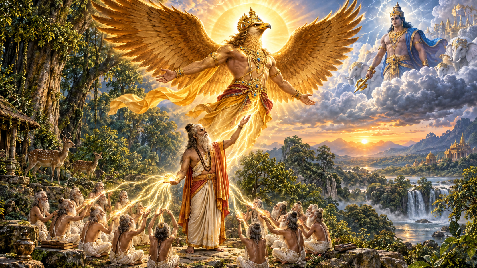 Garuda’s Birth and the Valakhilyas: Power Redirected by Dharma