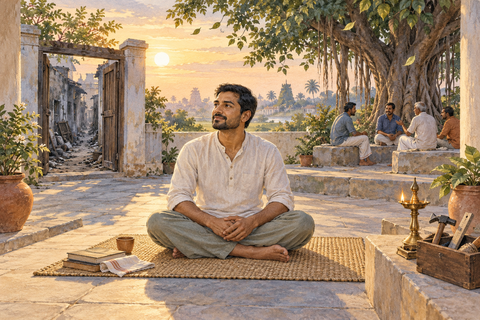 Garuda Purana on Stress-Free Living: A Daily Practice
