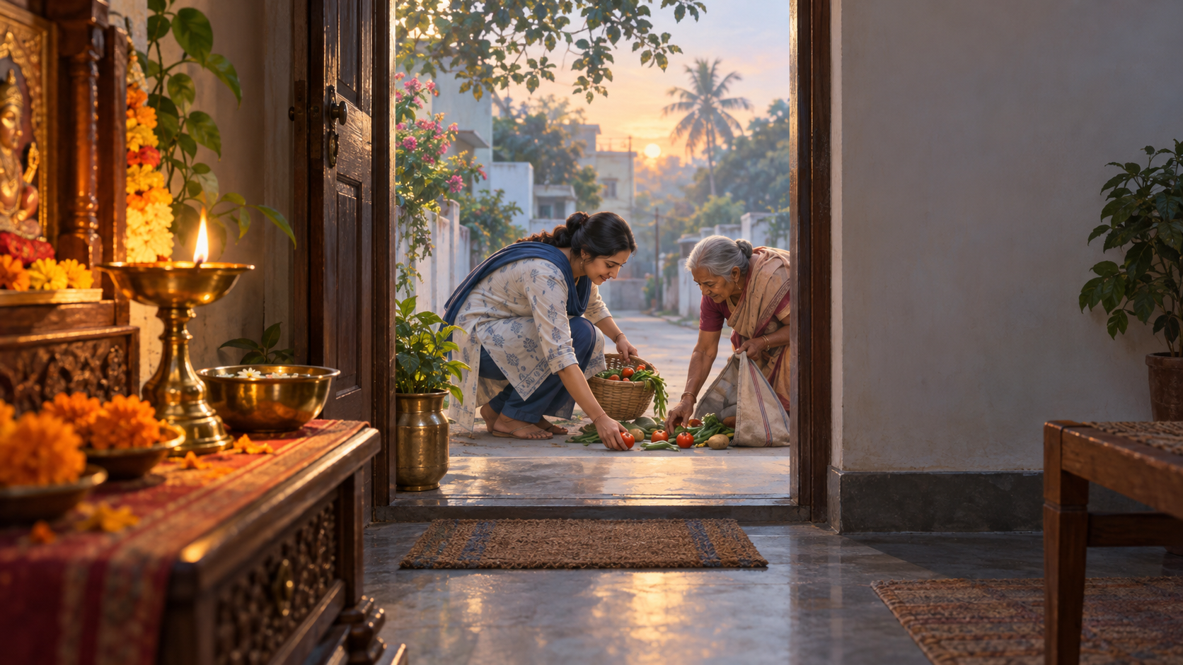 Selfless Action: Seeing God Beyond Religious Ritual