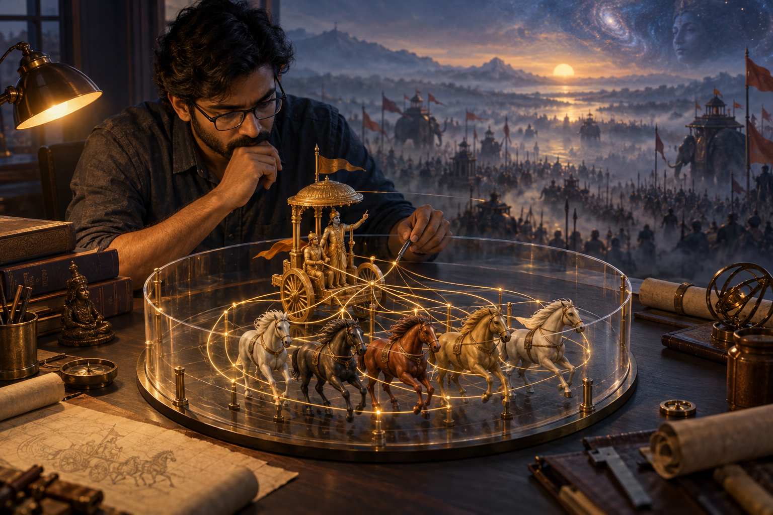 Reading the Bhagavad Gita Like an Engineer: A Practical Model