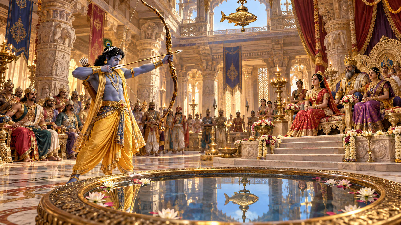 Krishna and Lakshmana’s Swayamvara: The Reflection Test