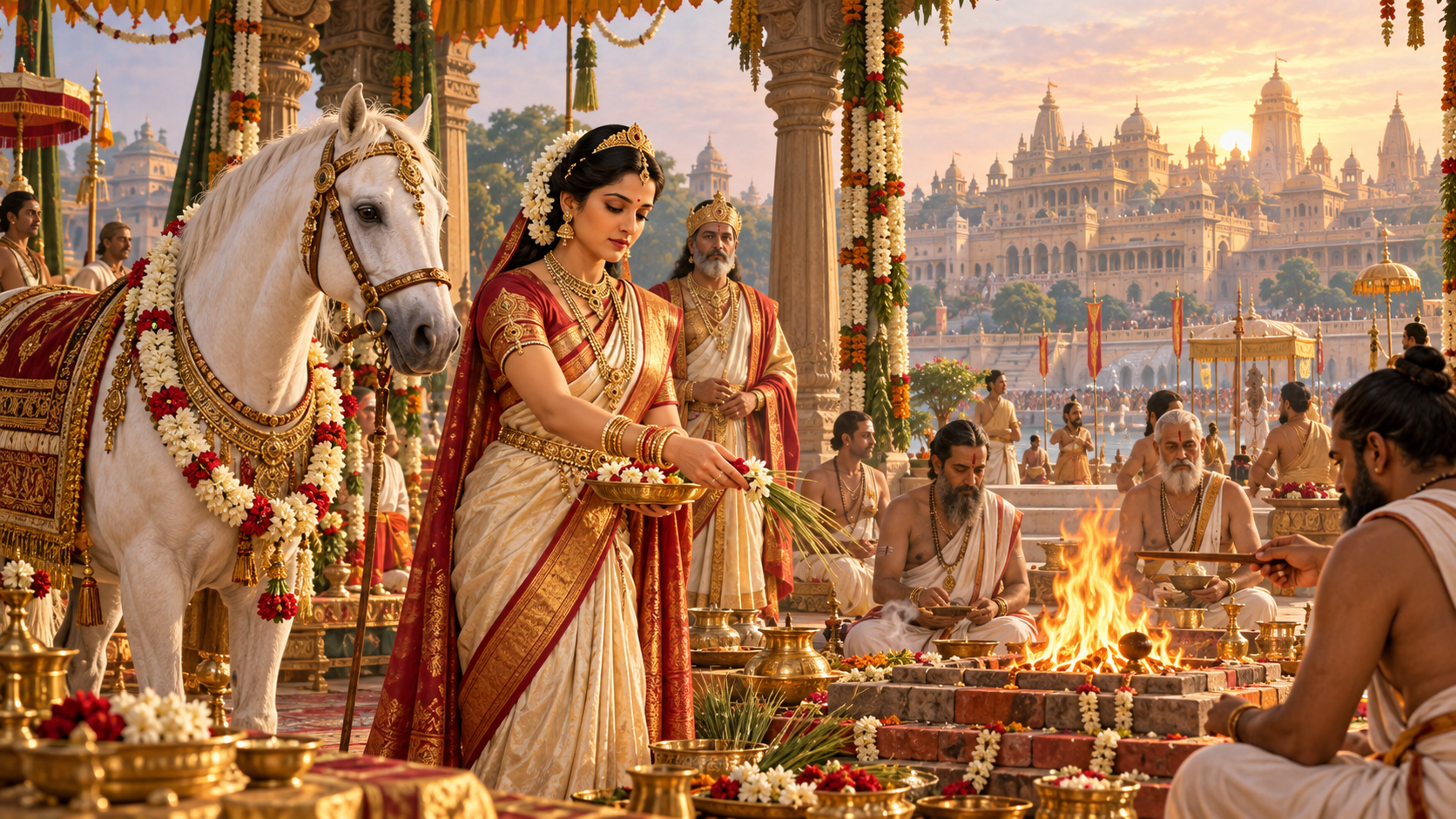 Kausalya’s Role in Dasharatha’s Ashvamedha Yajna