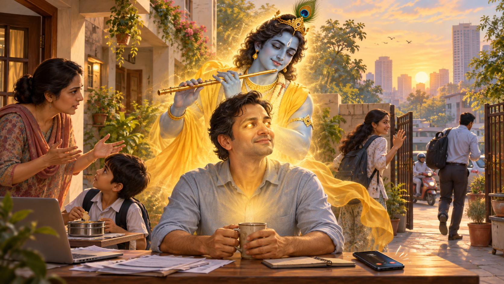 Krishna’s Vision of Spiritual Transformation in Daily Life