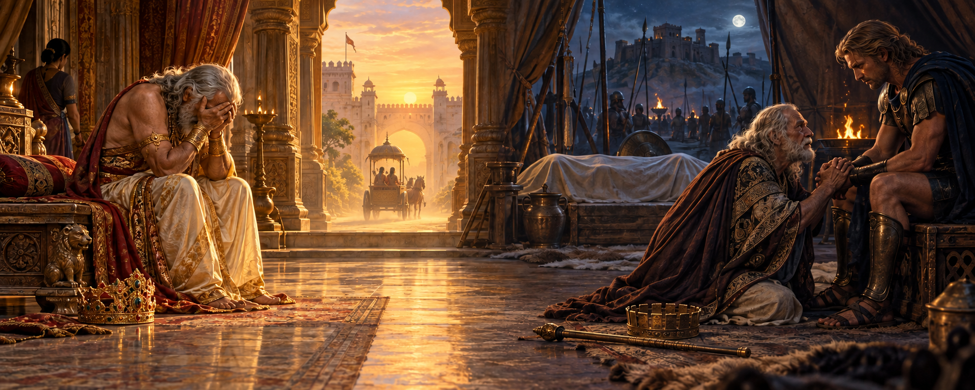 Dasharatha and Priam: When Kings Grieve as Fathers