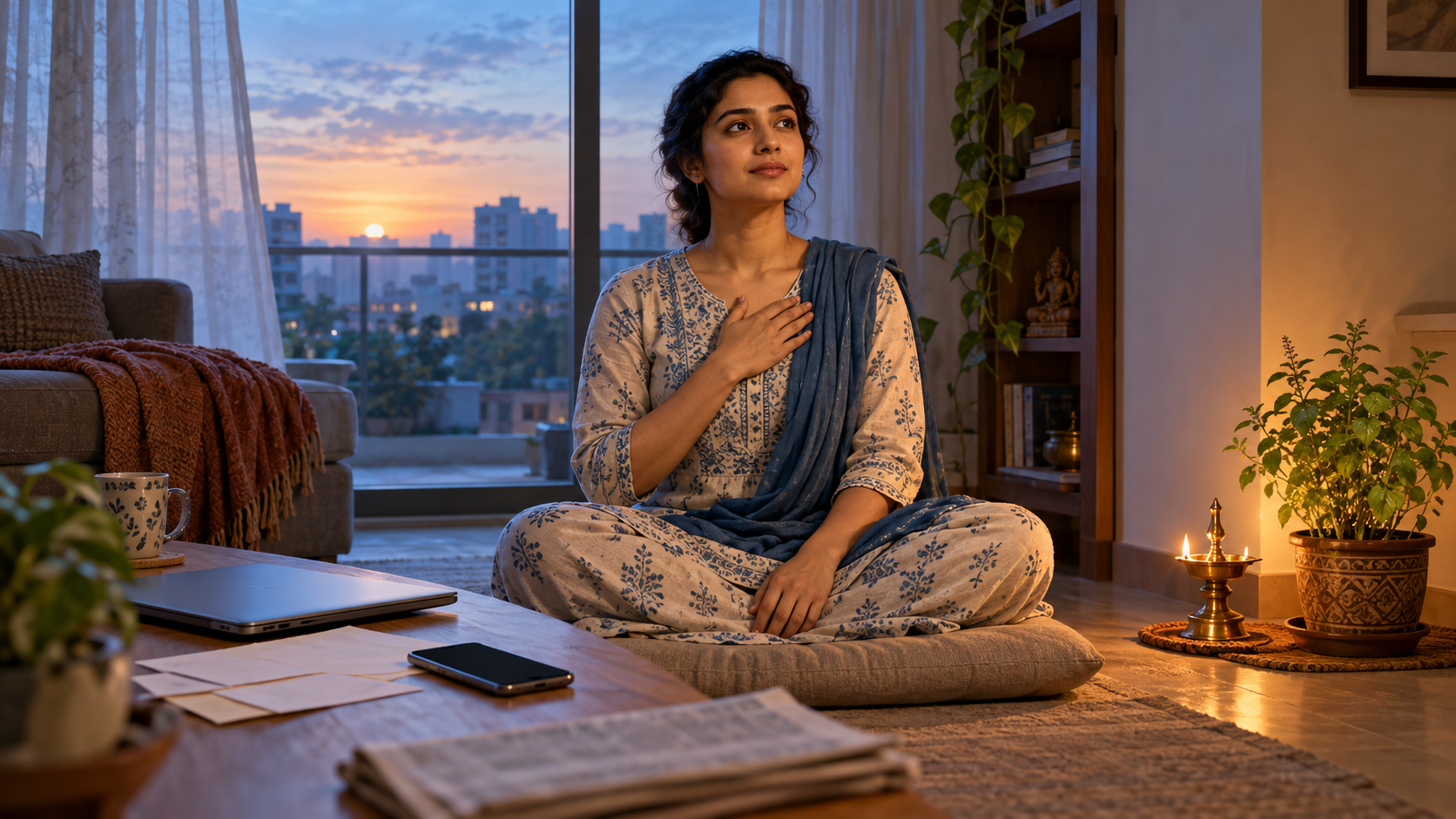 A Hindu Practice for Meeting Modern Distress Without Escaping It