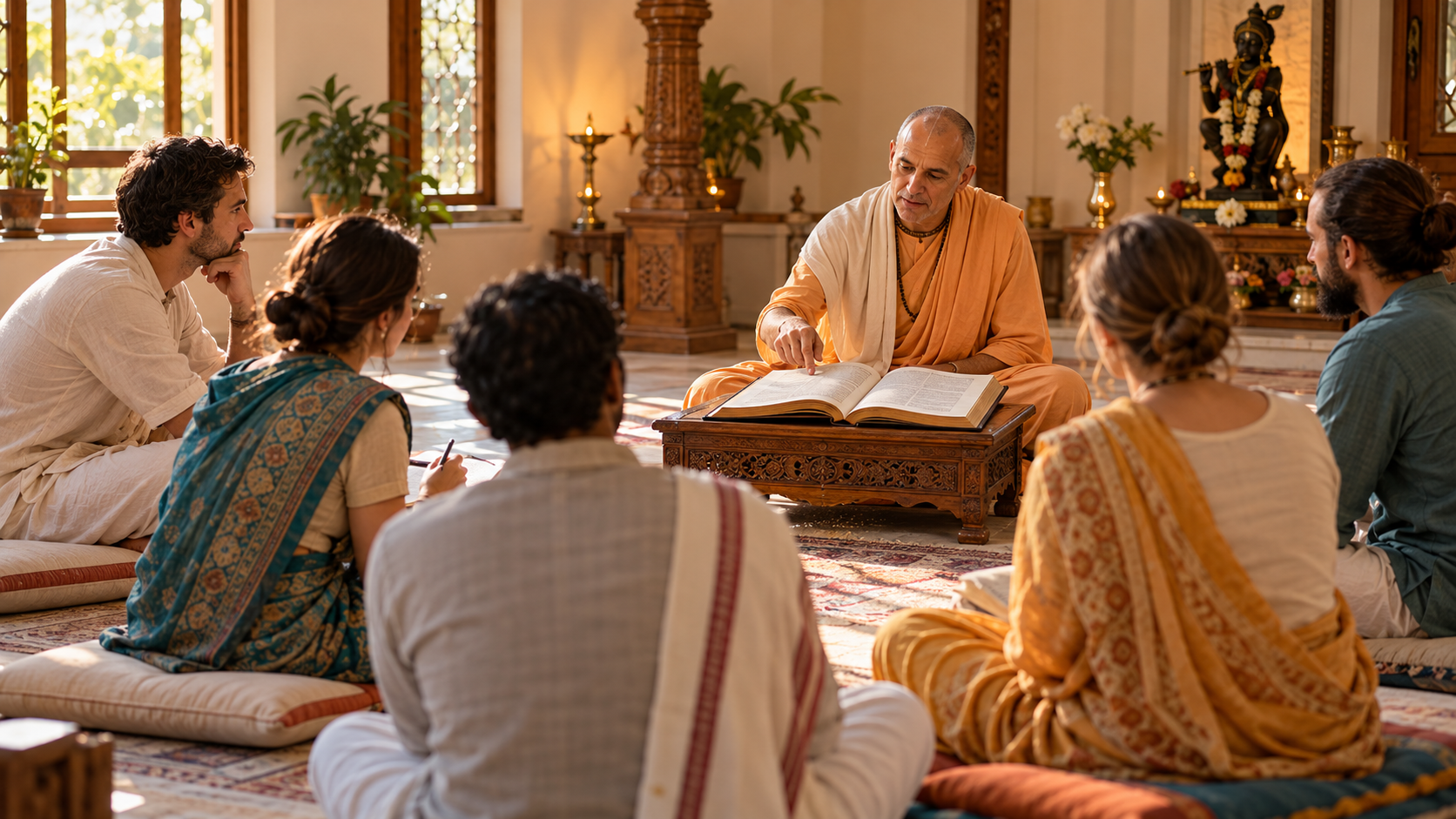 How to Hear a Bhagavatam Class and Put It Into Practice