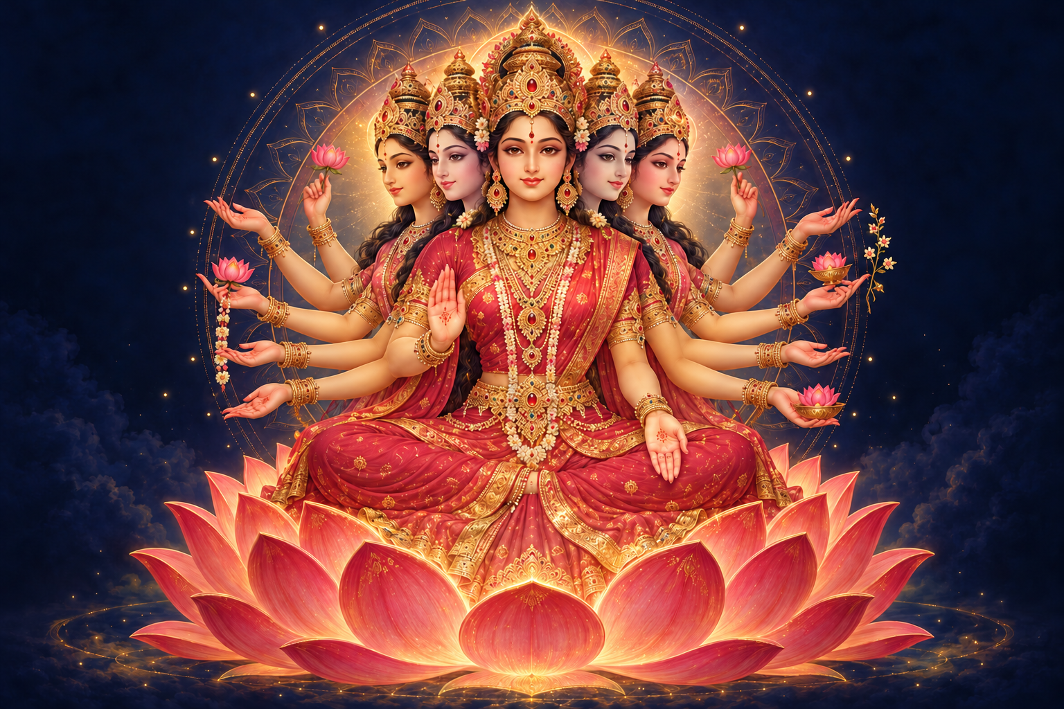 Panchamukhi Nitya Devi Iconography: A Reading Guide